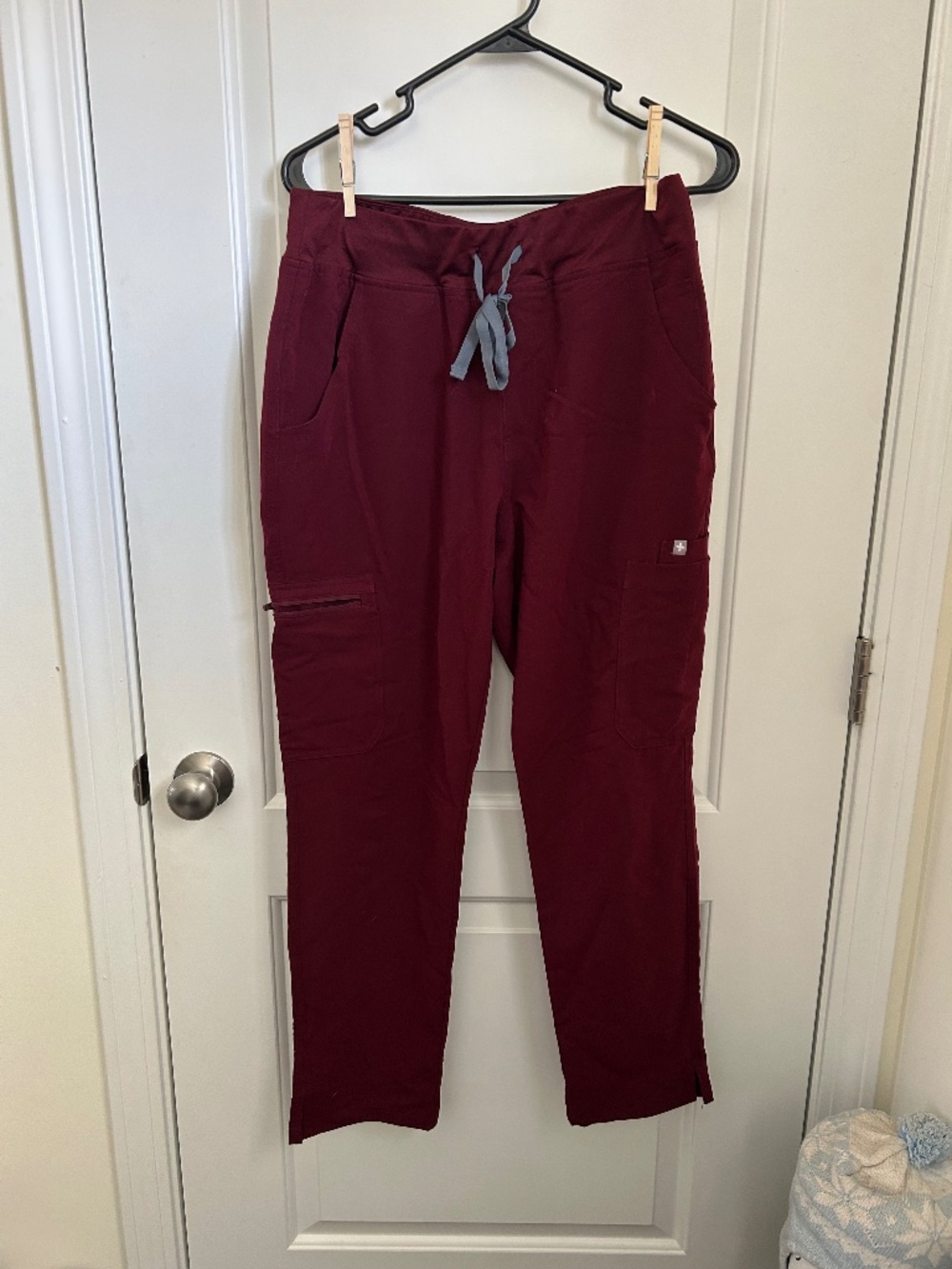 Figs Maroon MP yola pants